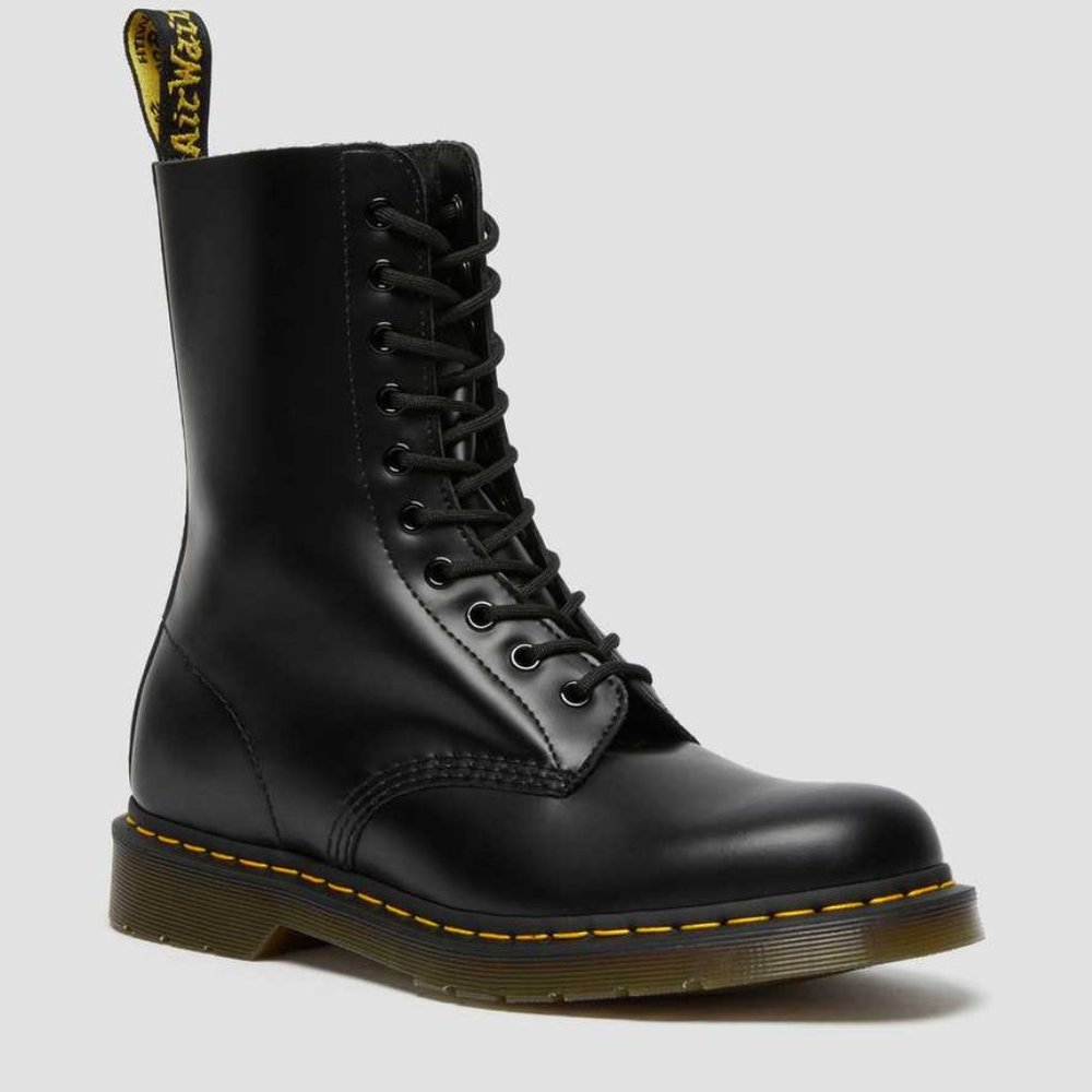 Doc Martens 1490 Smooth Leather Mid-Calf Boots